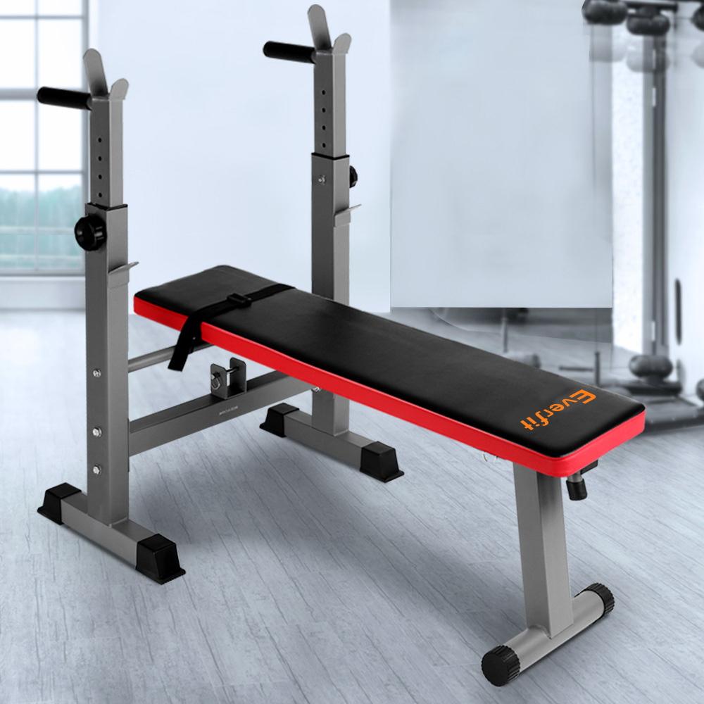 Everfit Multi-Station Weight Bench Press Weights Equipment Fitness